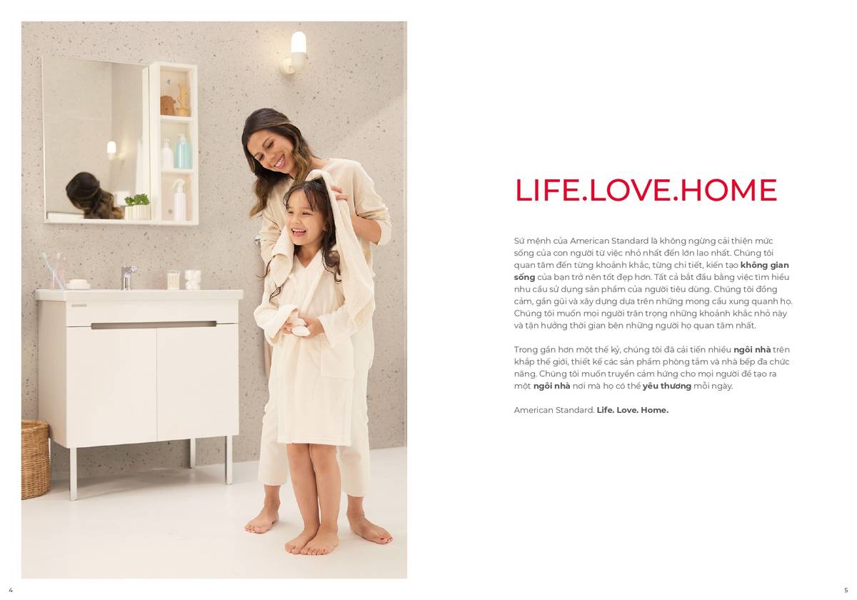 Thiết bị vệ sinh AMERICAN STANDARD Bảng giá và Catalogue 2024 /Page 2
